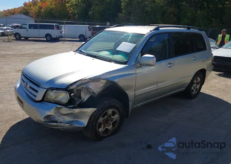 2004 Toyota Highlander from USA, damaged, VIN JTEHD21A040031051